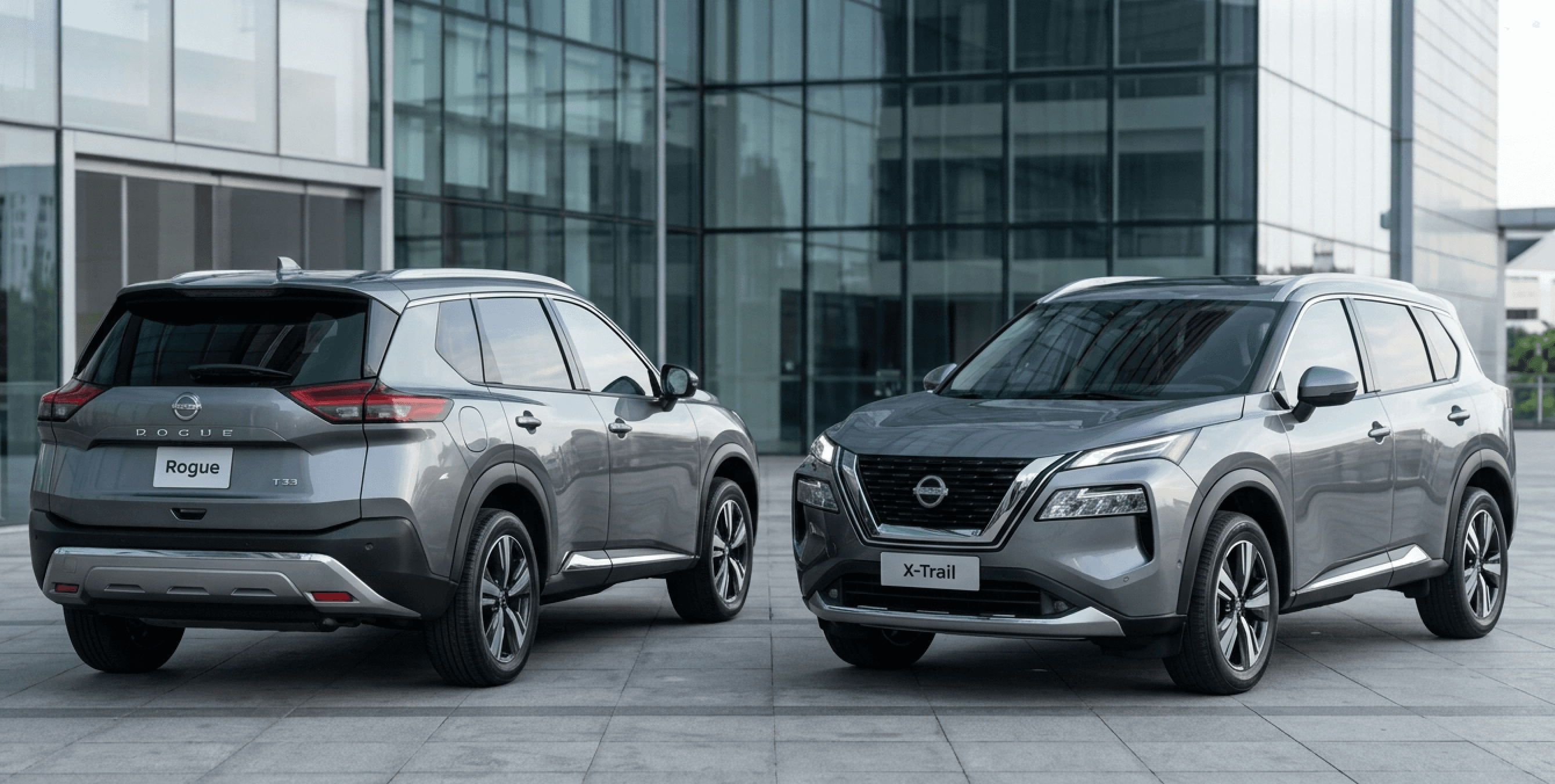 Nissan Rogue T33 vs Nissan X-Trail T33: чем они отличаются